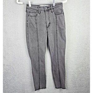 Hollister Abercrombie Jeans Womens W26 L 27 Curvy Ultra High Rise Skinny Ankle